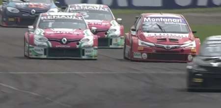 TC2000: Pernía y una prolija maniobra para superar a Ponce de León