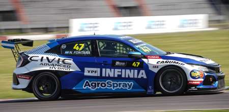 TCR South America: Fontana, el más rápido del segundo entrenamiento