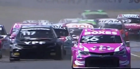 200Km de Buenos Aires del TC2000: la fabulosa maniobra de Pechito López para quedar segundo en el Sprint de los invitados