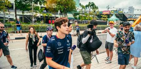 F1: el divertido backstage de la entrevista de Colapinto que viralizó la categoría