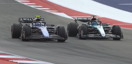 F1: Colapinto - Russell y un encuentro en la pista de Austin