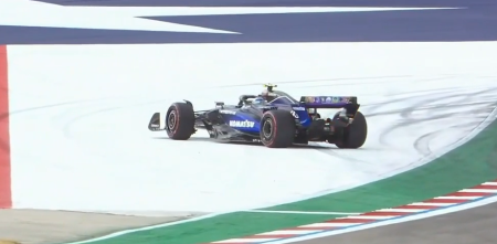 F1: el trompo de Colapinto en la parte final de la clasificación para el Sprint en Austin