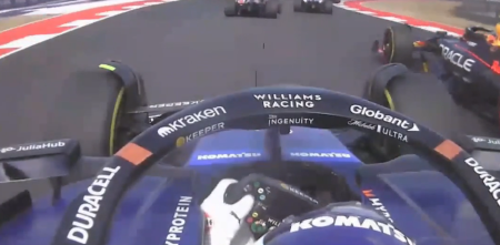 F1: ¡Desde adentro! Así fue la largada de Franco Colapinto en la Sprint de Estados Unidos