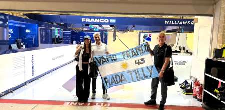 F1: Atilio, el hincha de Colapinto que estuvo en Austin y se emocionó hasta las lágrimas