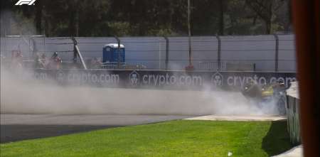 F1: la reacción de Albon después del duro accidente en el GP de México