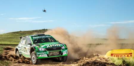 Rally Argentino: Nicolás Díaz festejó en Coronel Pringles