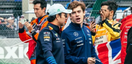 F1: ¡Dale bol...! El divertido comentario de Pérez a Colapinto que se hizo viral