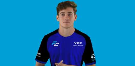 YPF presenta la camiseta edición limitada de Franco Colapinto