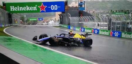 F1: desde dentro: el fortísimo accidente de Colapinto en el GP de Brasil