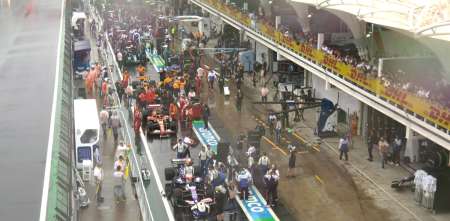 F1: dos pilotos fueron multados tras el GP de Brasil