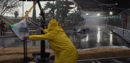 ¿Cómo se grabó la serie de Ayrton Senna?