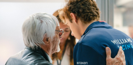 F1: el encuentro entre Franco Colapinto y Bernie Ecclestone