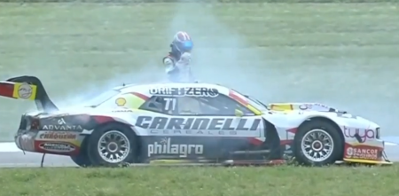 TC: ¡Atención! Principio de incendio en el Challenger de Carinelli