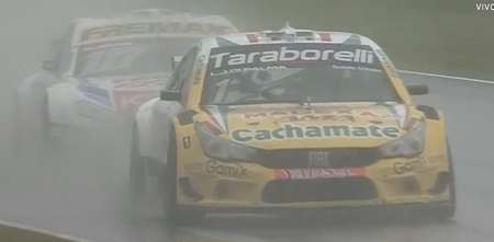 Top Race: el infartante duelo entre Rossi y Di Palma bajo un diluvio y en la última vuelta