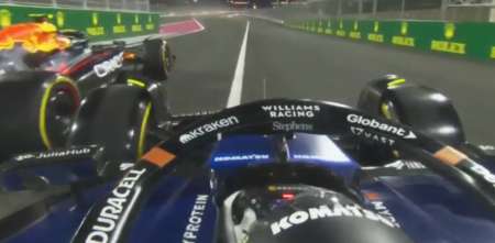 F1: así fue el sobrepaso de Colapinto a Checo Pérez en el Sprint de Qatar