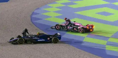 F1: la reacción del stream de Carburando y TyC Sports al abandono de Colapinto