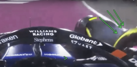 F1: todos los detalles del choque de Colapinto en Qatar