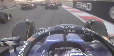 F1: prolija largada de Colapinto en un friccionado GP de Abu Dhabi