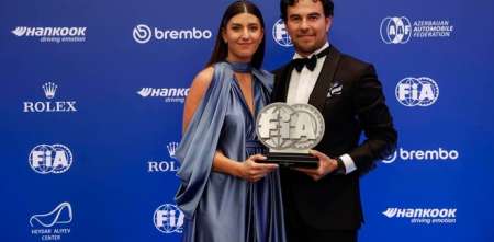 F1: Checo Pérez recibió el premio a Acción del Año de la FIA