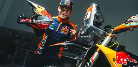 Dakar 2025: la joven promesa de KTM que estará a la sombra de los hermanos Benavides