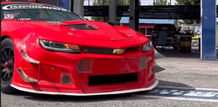 TC: Impiombato prueba el flamante Camaro en La Plata