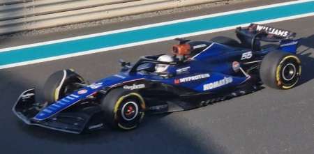 F1: ¡A bordo! así fue la primera vuelta de Sainz en un Williams