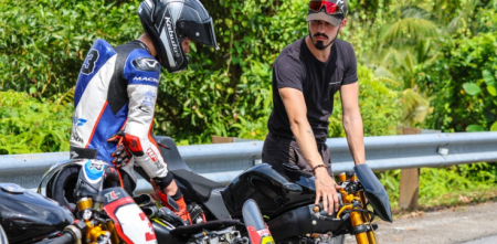 Valentín Perrone y una intensa preparación de cara al debut en Moto3