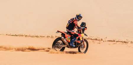 Dakar 2025: Benavides: “Venía primero pero me enterré en una duna y perdí tiempo”