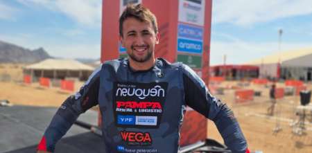 Dakar 2025: el Gobierno de la Provincia de Neuquén recibió a Santiago Rostan