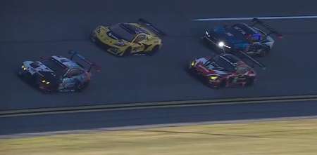 IMSA: así fue la pelea por la punta de Nicolás Varrone en Daytona
