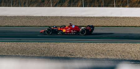 F1: Hamilton se accidentó en el segundo día de test con Ferrari en Barcelona