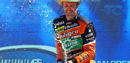 TC: Castellano tras ganar en Viedma: "Canapino me llevó la límite toda la carrera"