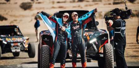 W2RC: Cavigliasso y Pertegarini hablaron sobre su puesto 9° en el prólogo del Abu Dhabi Desert Challenge