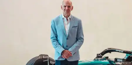 F1: ¡Día histórico! Comenzó la era Adrian Newey en Aston Martin