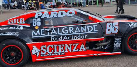 TC: el susto de Canapino antes de la final en El Calafate: "Me llevé puesto algo"