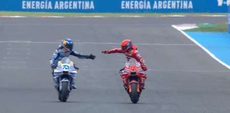 MotoGP: el emocionante festejo de Marc Márquez con su hermano Alex al cruzar la bandera a cuadros