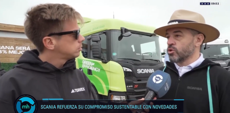 Scania reafirma su compromiso sustentable y se actualiza desde Expoagro