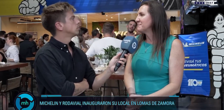 Michelin y Rodavial inauguraron su local en Lomas de Zamora