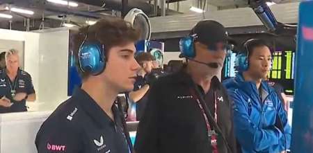La imagen de Colapinto que mostró la F1 en pleno quedo de Doohan