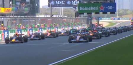 F1: Hamilton vs. Verstappen; así fue la largada de la carrera sprint del GP de China