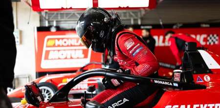 F4 Española: Francisco Monarca se metió en el top diez de la primera final en Aragón