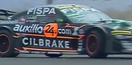 Julián Santero buscó el límite en la clasificación y se complicó con un trompo