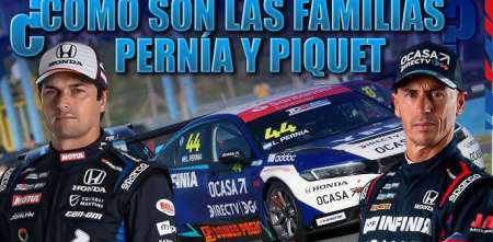 ¿Qué heredaron de sus padres Pernía y Piquet JR?