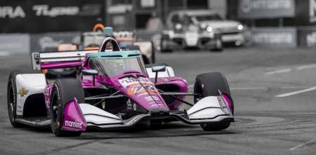 IndyCar: ¿Cómo le fue a los autos del Juncos Hollinger Racing en la clasificación de Long Beach?