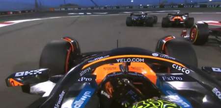 F1: Lando Norris protagonizó una polémica largada y fue sancionado