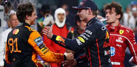 F1: ¡Picante! Un molesto Verstappen evitó responder sobre la maniobra con Piastri en Jeddah