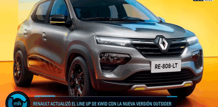 Renault Kwid renovó su line up con la versión ‘Outsider’