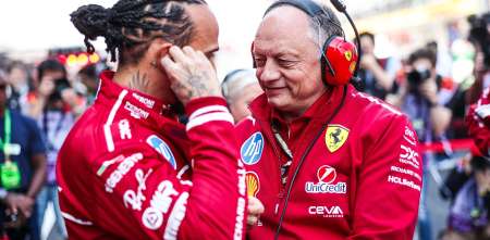 F1: El respaldo de Vasseur a Hamilton tras su comienzo en Ferrari