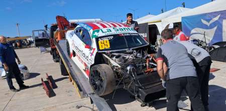 Top Race Series: Hamze sufrió un duro accidente en San Nicolas
