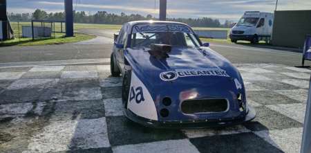 Matías Gruccio, el ganador de la serie de la 3ra fecha del Procar 2000 en La Plata